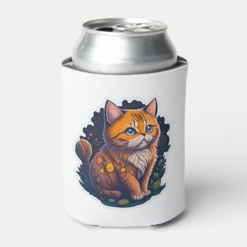 Munchkin Cat Sticker and Print Out Classic T_Shi Can Cooler