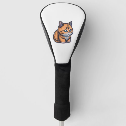 Munchkin Cat Sticker and Print Out Classic T_Shi Golf Head Cover