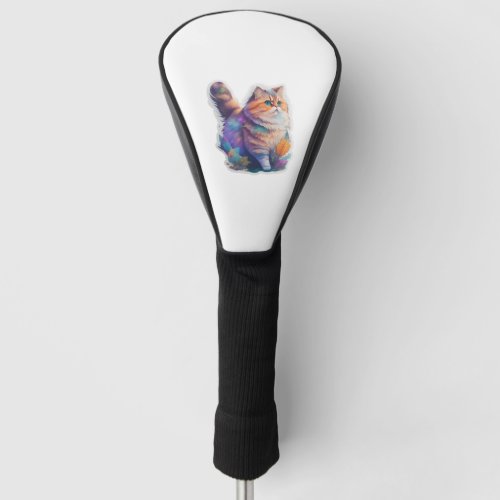 Munchkin Cat Sticker and Print Out Classic T_Shi Golf Head Cover