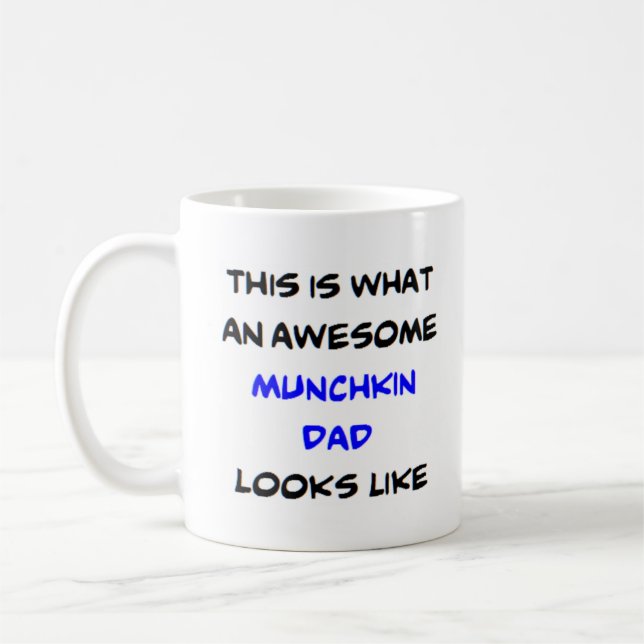 munchkin dad, awesome coffee mug (Left)