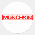 Munchkin Stamp Classic Round Sticker