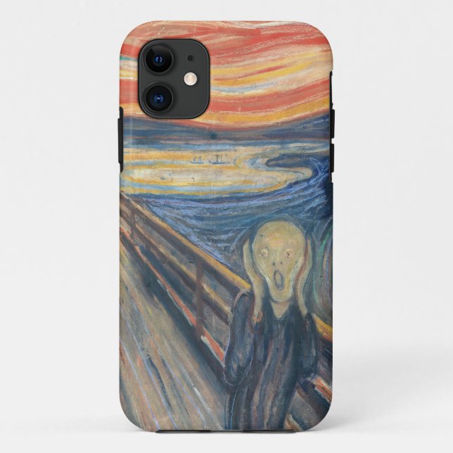 Munch's The Scream Case-Mate iPhone Case (Back)