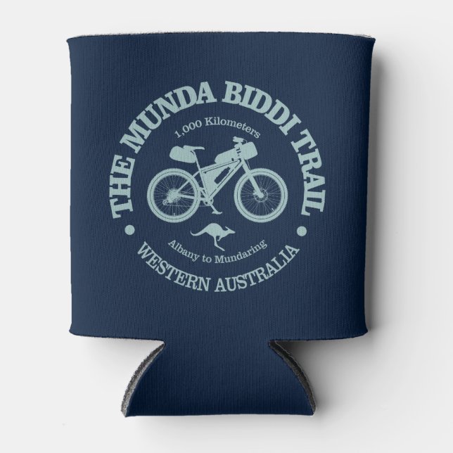 Munda Biddi Trail (cycling) Can Cooler (Front)