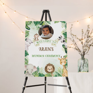 Mundan Ceremony Welcome Board