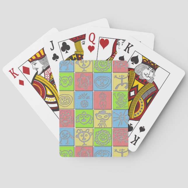 Mundo Taino Poker Cards (Back)