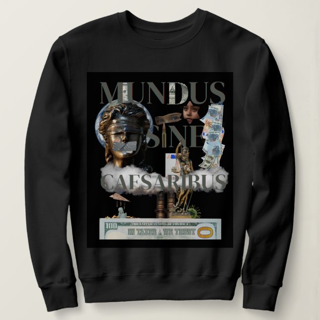Mundus Sine Caesaribus Sweatshirt For Women (Design Front)