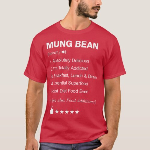 Mung Bean Definition Meaning _ Funny  T_Shirt