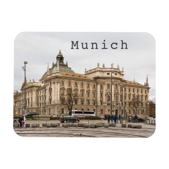 Munich # 4  magnet (Horizontal)