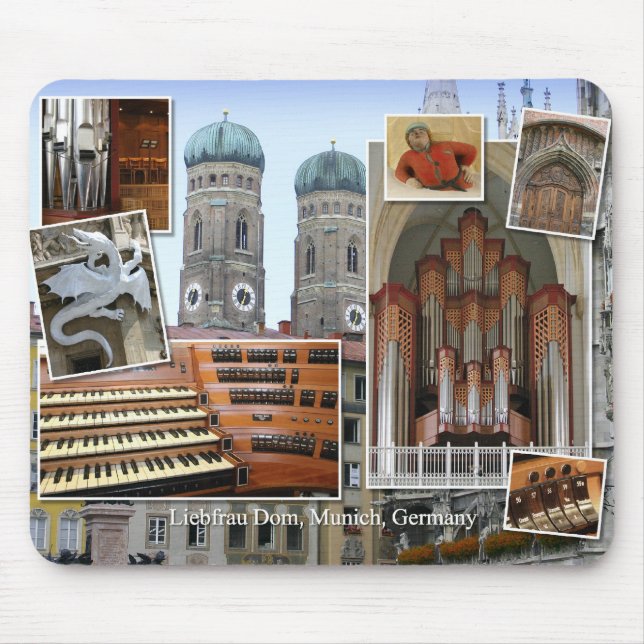 Munich Cathedral mousepad (Front)