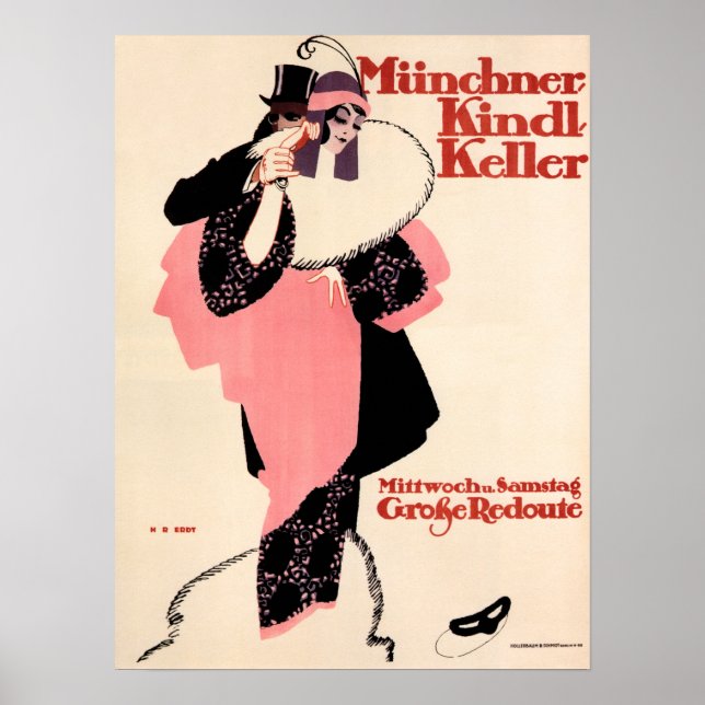 Munich Department Store Advertising Hans Rudi Erdt Poster (Front)