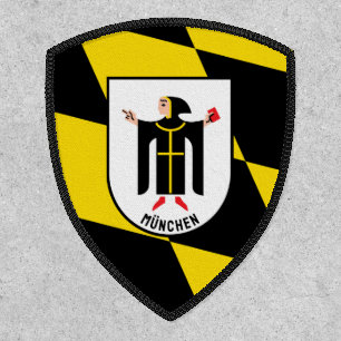 Munich flag and coat of arms patch