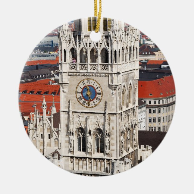 Munich, Germany Ceramic Ornament (Front)
