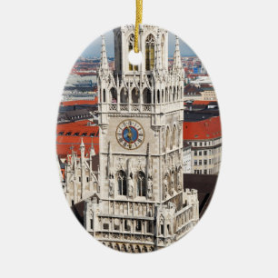 Munich, Germany Ceramic Ornament