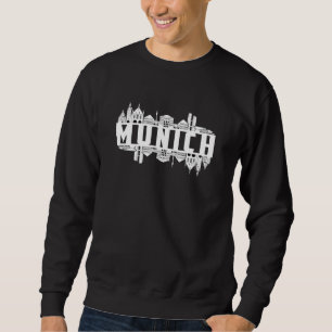 Munich Germany City Cityscape Funny Gift Idea Sweatshirt