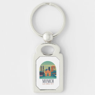 Munich Germany Keychain