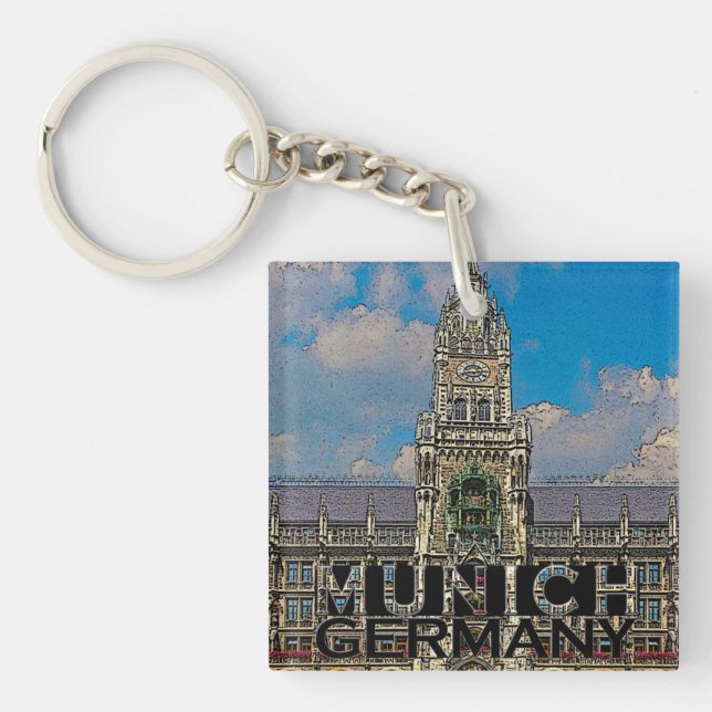 Munich Keychain (Front)