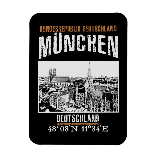Munich Magnet (Vertical)