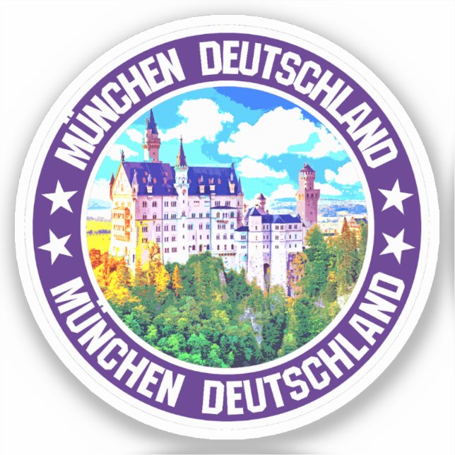Munich                                             sticker (Front)