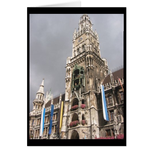 munich town hall border cards (Front)