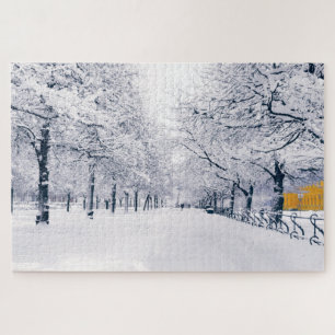 Munich Winter Stroll - Jigsaw Puzzle