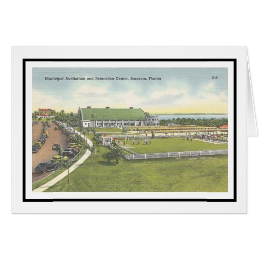 Municipal Auditorium Sarasota, Florida (Front Horizontal)