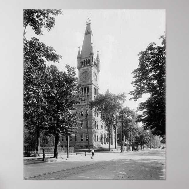 Municipal Building Scranton Pa. Poster (Front)