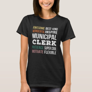 Municipal Clerk Appreciation T-Shirt