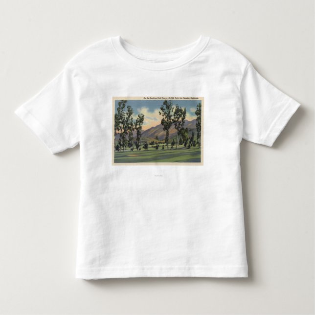 Municipal Golf Course in Griffith Park Toddler T-shirt (Front)