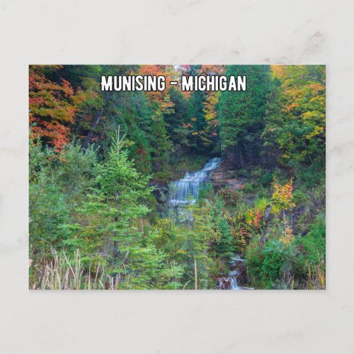 Munising Michigan Postcard