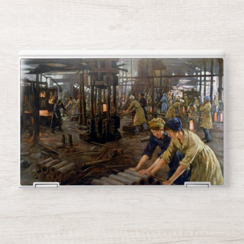 Munitions Girls 1918 at Factory World War 1 HP Laptop Skin