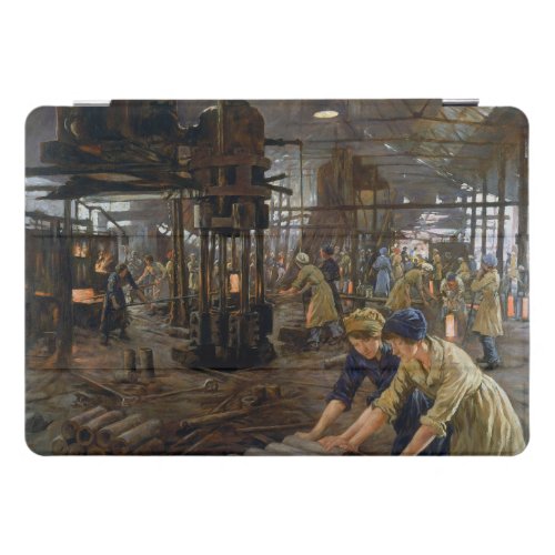Munitions Girls 1918 at Factory World War 1 iPad Pro Cover