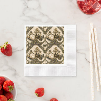 munkus/leonidas premium party napkins/party napkins