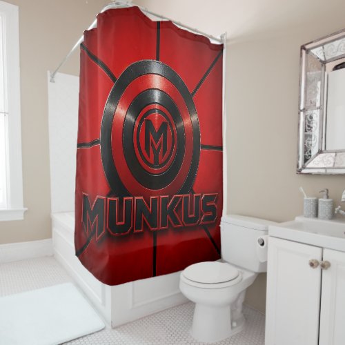 munkus shower curtain/bathroom accessories curtain