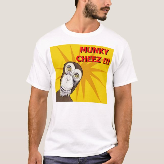 Munky Cheez T-Shirt (Front)