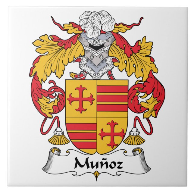 Munoz Family Crest Tile (Front)
