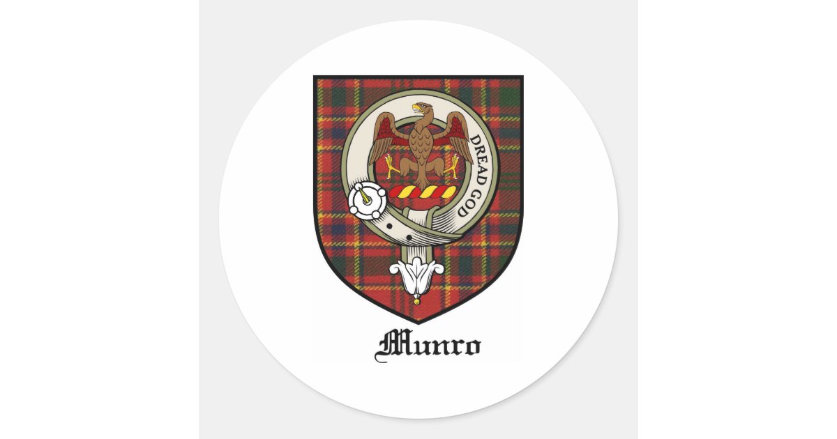 Munro Ancient Tartan Crest Sweatshirt