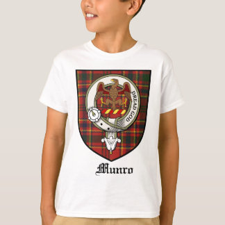 Munro Clan Crest Badge Tartan T-Shirt