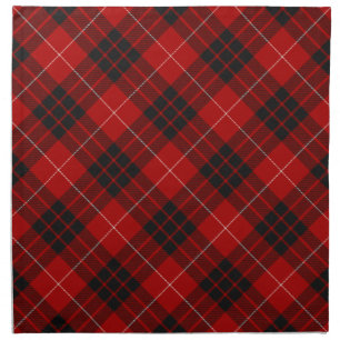 Munro Clan Tartan as in Vestiarium Scoticum Cloth Napkin