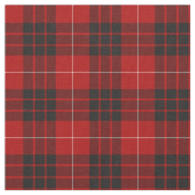 Munro Clan Tartan as in Vestiarium Scoticum Fabric (Close Up)