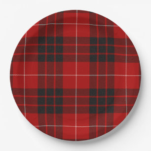 Munro Clan Tartan as in Vestiarium Scoticum Paper Plates