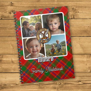 Munro Family Photo Collage Notebook