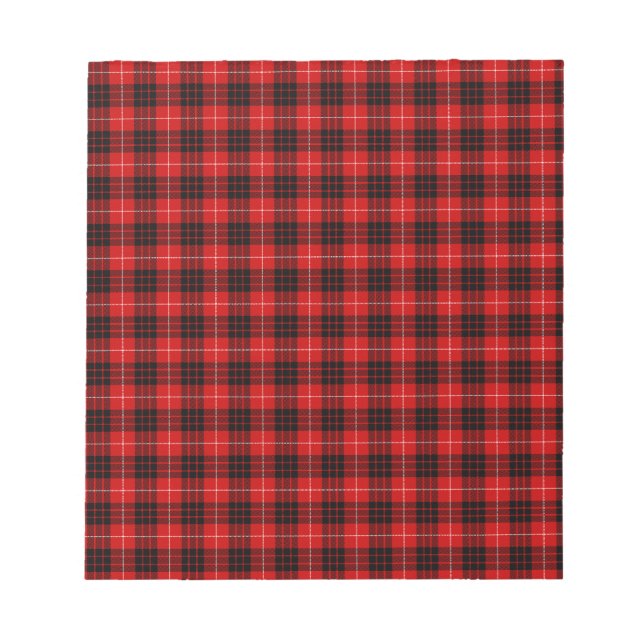 Munro Tartan Notepad (Front)