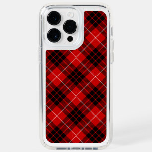 Munro tartan red black plaid speck iPhone 14 pro max case