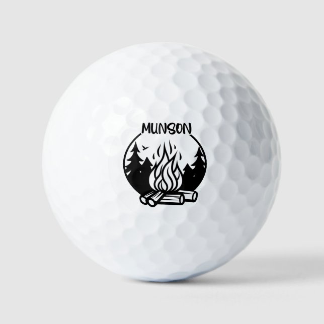 Munson Camping Golf Balls (Front)