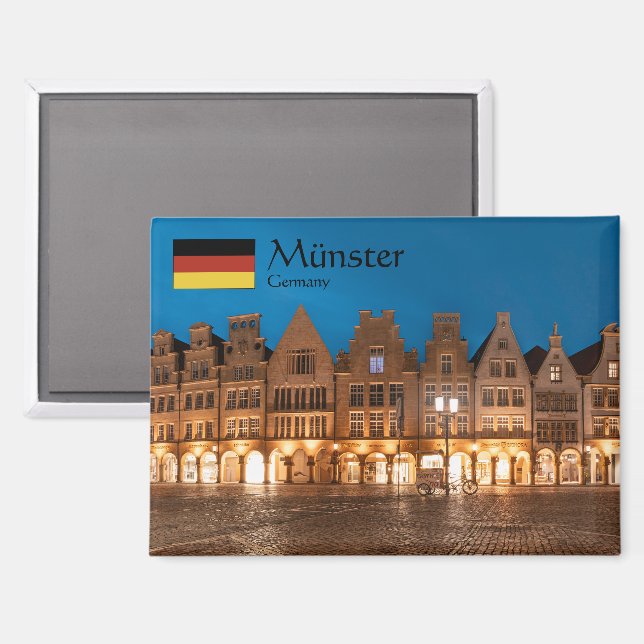Münster Germany Magnet (Front/Back)
