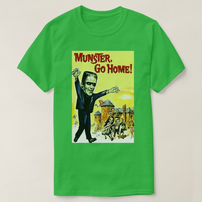 Munster Go Home  T-Shirt (Design Front)