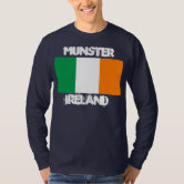 County Clare, Ireland with Irish flag T-Shirt