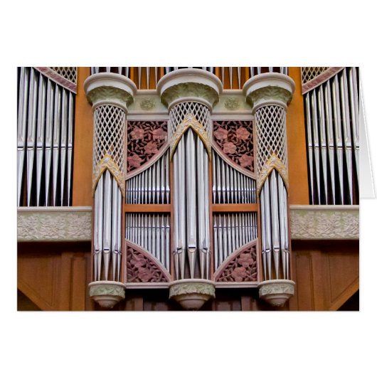 Münster pipe organ cards (Front Horizontal)