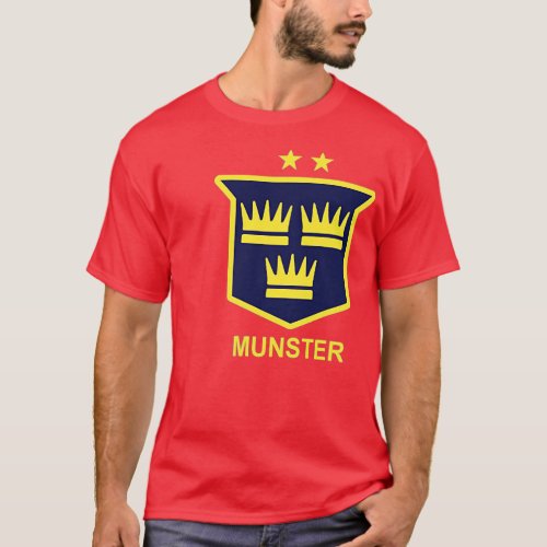 Munster retro classic style for retro Irish rugby  T_Shirt