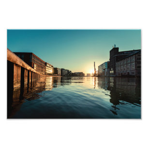 Münsterer Hafen Photo Print